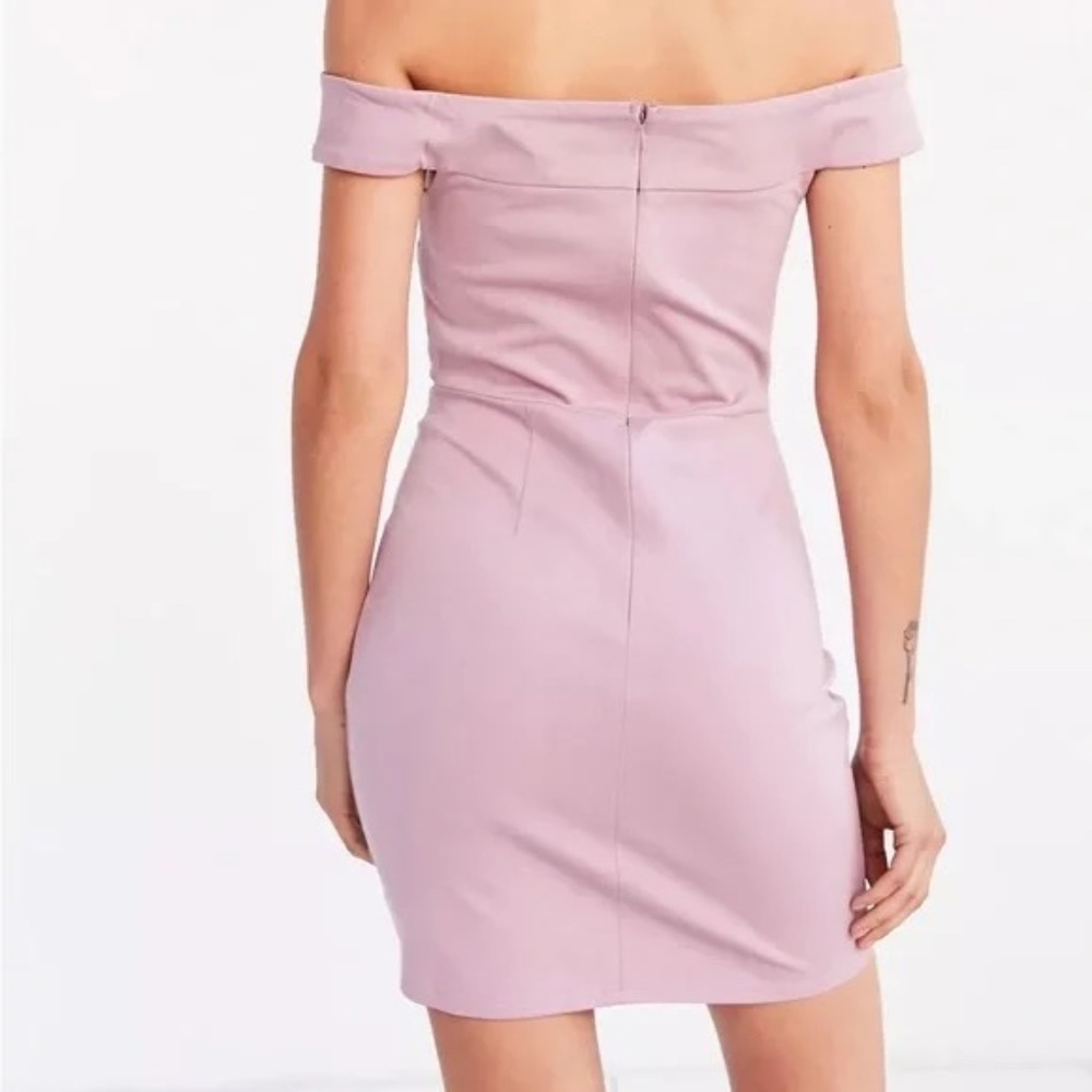Urban Outfitters Silence + noise off the shoulder mini cutout dress Sz S Party - Picture 2 of 11